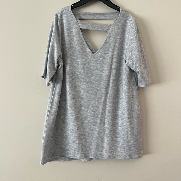 Coin  1804 gray top women’s size large - Picture 1 of 4